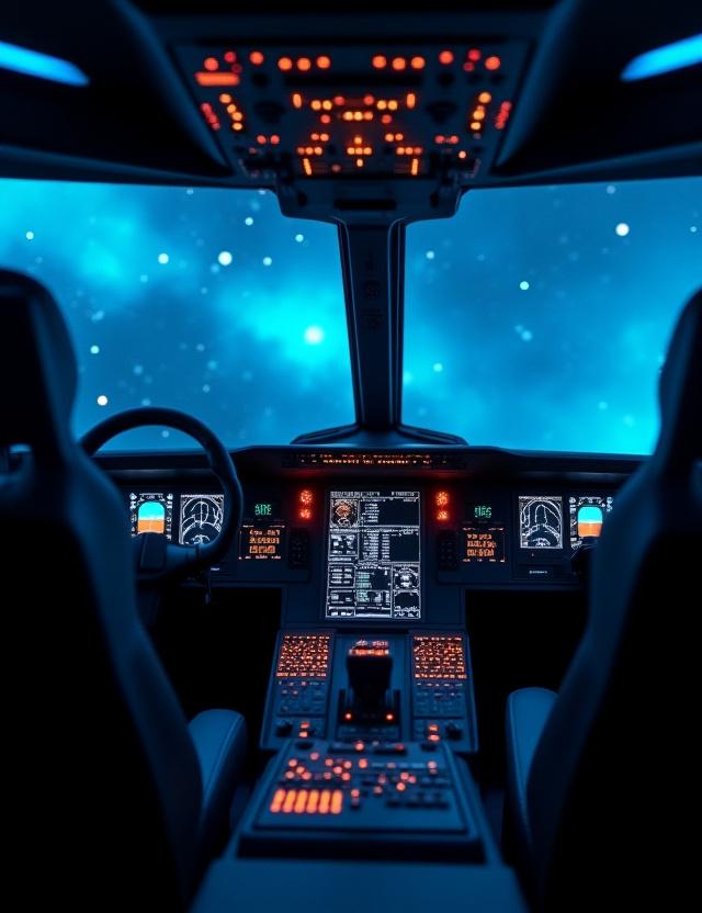 High tech simulation flight pods